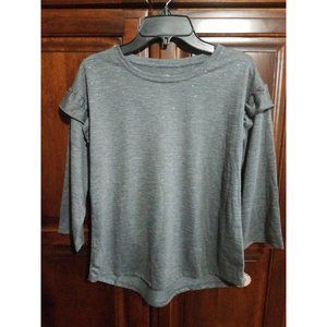 SO 3/4 Length Sleeve Shirt Girls 14